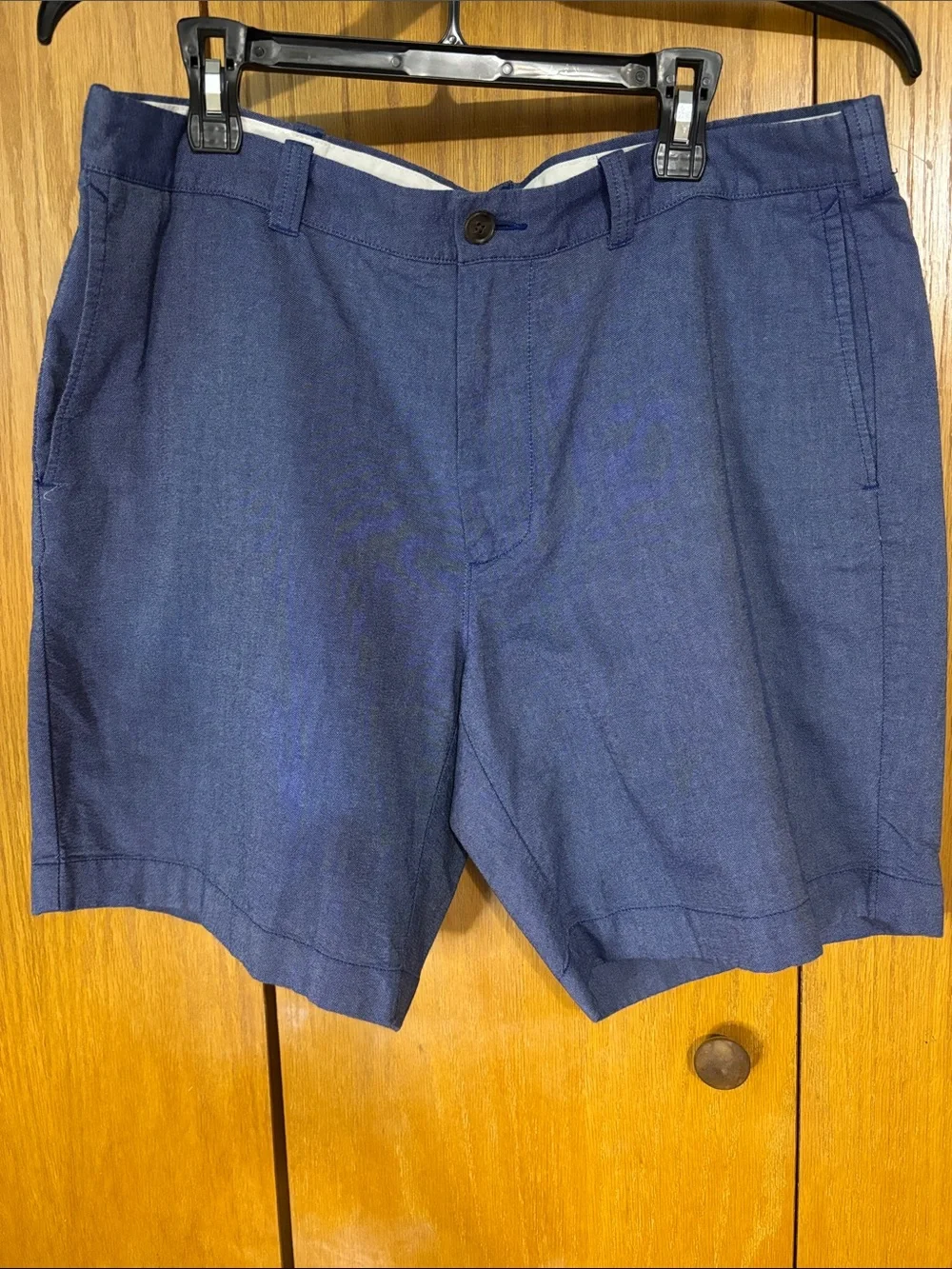 J. Crew Navy Flat-Front Cotton Blend Shorts100%cotton size 38